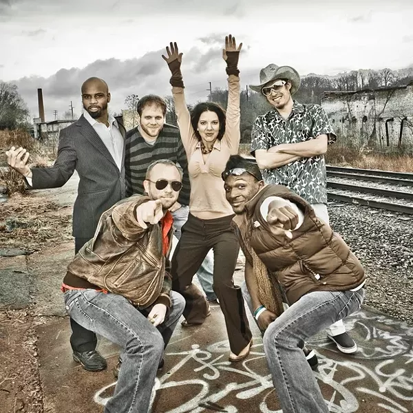 SMELL THE FUNK : Southeast’s favorite funk institution, Yo Mama’s Big Fat Booty Band, plays Aug. 9 at Downtown Brew. - PHOTO BY JOSH BRANSTETTER