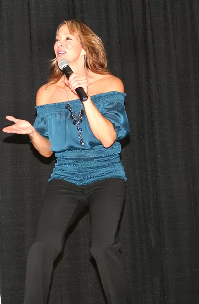 STAR POWER : Comedianne/producer Lizette Mizelle will light up the room for a good cause. - PHOTO BY JENI BLUE