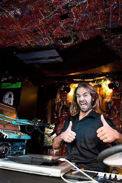 MUSIC MAN: After working as a roadie and touring with bands, Jeffrey set out on his own, performing covers of classics alongside his original material and intricate, looping mashups. - PHOTO BY KAORI FUNAHASHI