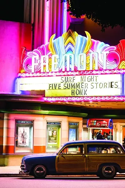 SURF’S UP! : A full house hooted and hollered to Five Summer Stories and a performance by Honk on March 7 in the Fremont Theater. - PHOTO BY HENRY BRUINGTON