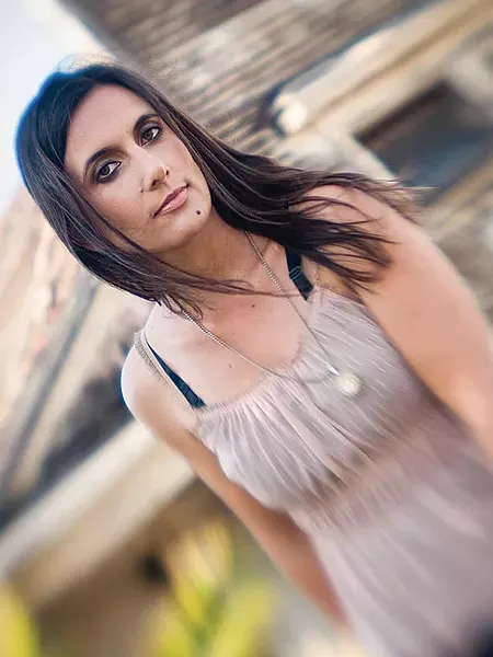 LOOPER: Amy Obenski brings her “ethereal down-tempo folk rock” to the Vina Robles Hospitality Center on Aug. 22, using a looping machine to create layers of sound right on stage. - PHOTO COURTESY OF AMY OBENSKI