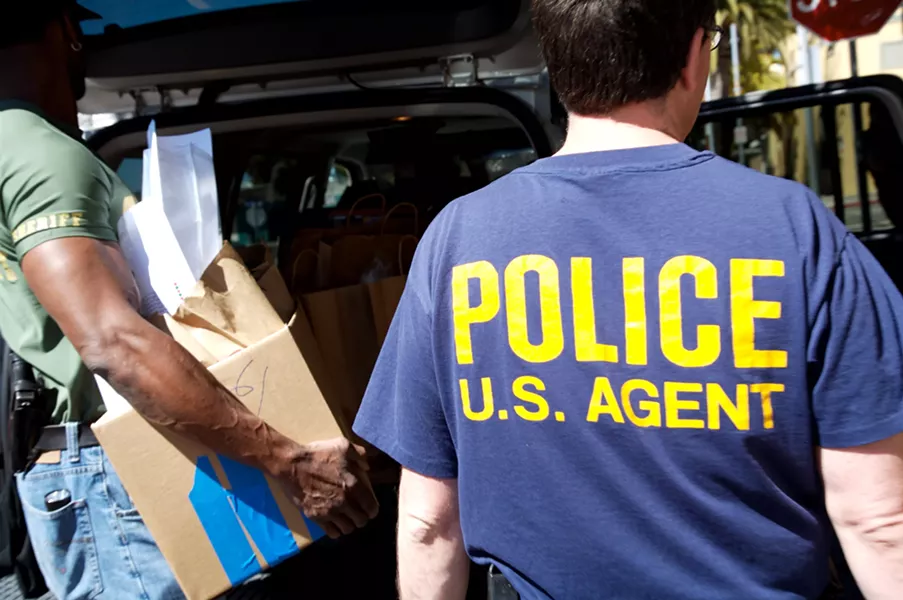 FEDERAL SHERIFF? : The San Luis Obispo County Sheriff’s Department initiated the Lynch investigation, and summoned the U.S. Drug Enforcement Administration. - PHOTO BY STEVE E. MILLER