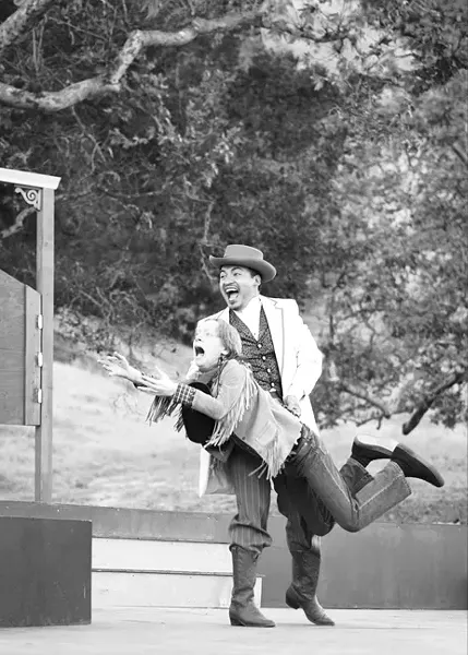 A COMBLESS COCK: Miguel Torres’ Petruchio would be easy to hate if Torres weren’t so damn fun to watch. - PHOTO BY HANNAH KATE