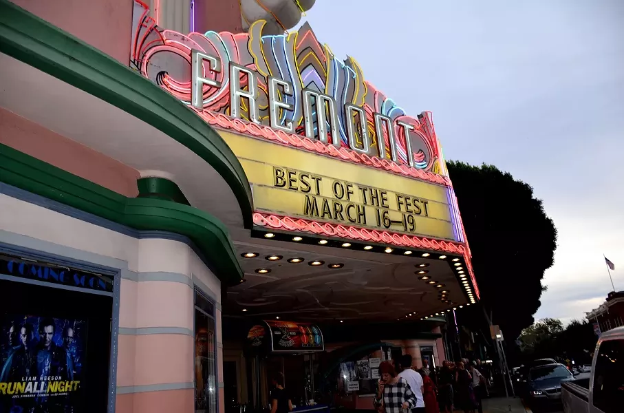 MARQUEE MARKS THE SPOT: The 21st annual San Luis Obispo International Film Festival offered nearly 100 films, from short docs to feature narratives. Both the audience award and juried award for Best Feature Narrative went to the film 'Girl on the Edge.' - PHOTO BY JESSICA PEÑA