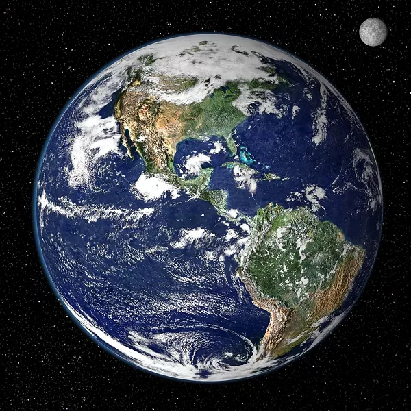 SPACESHIP EARTH! : If you ruin Earth, where are you going to live? Yeah, think about it! - PHOTO COURTESY OF NASA