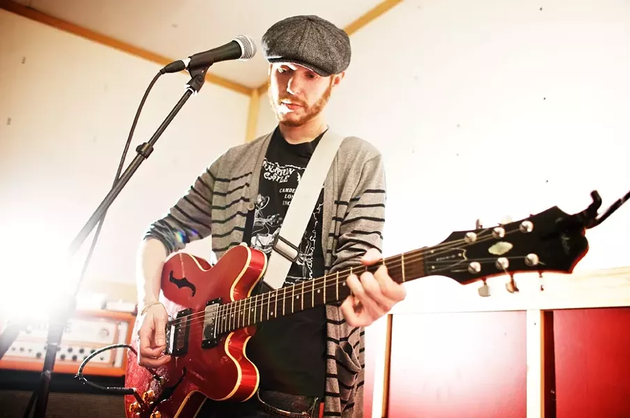 TRUE GRIT : The awesome Kasey Anderson will bring his country rockers and woeful ballads to Steynberg Gallery on April 3. - PHOTO BY JOHN MELOY