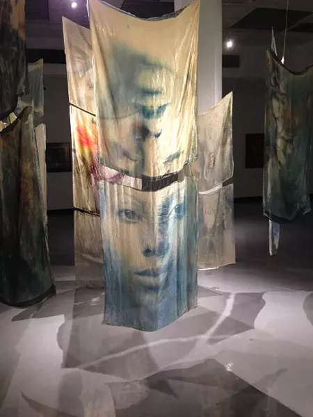 SILK SCREEN: Kathleen McDonald’s silk-printed photos are inspired by her life in Barbados. - IMAGE BY KATHLEEN MCDONALD