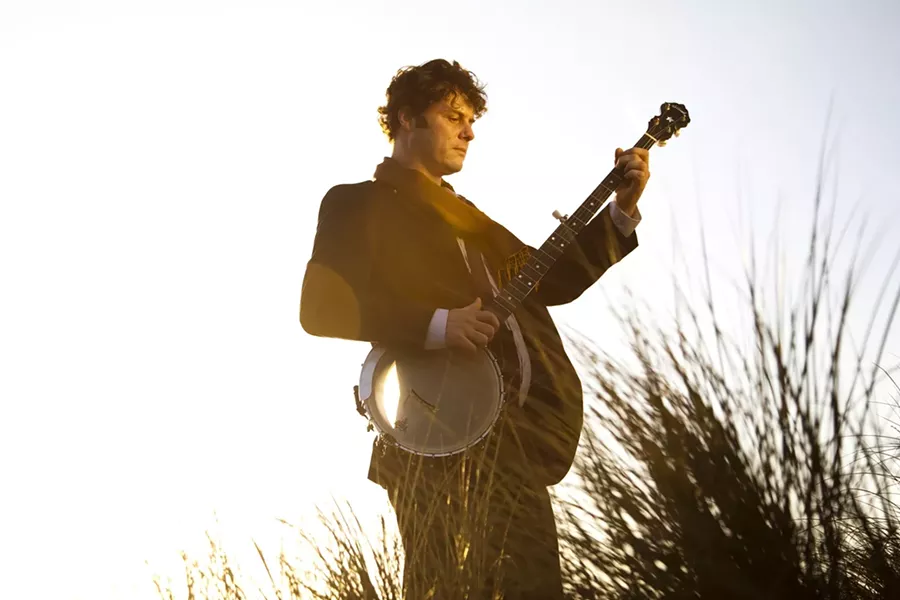 BANJO MAN : Mark Growden tours in support of his newest album, Lose Me in the Sand, on Feb. 22 at Steynberg Gallery. - PHOTO COURTESY OF MARK GROWDEN