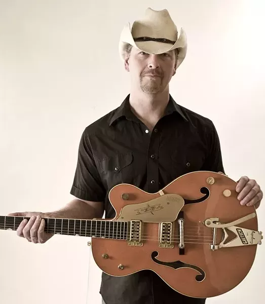 BLUE STEEL! : Grant Langston and The Supermodels play Vines on the Marycrest on June 1. - PHOTO COURTESY OF GRANT LANGSTON