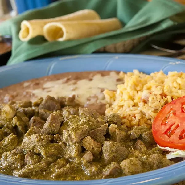 CHILI VERDE: - PHOTO BY STEVE E. MILLER