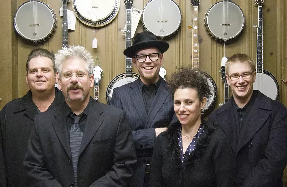 OLD PROS : On April 3, supergroup Black Crown Stringband plays the Red Barn Community Music Series in the Red Barn at South Bay Community Park. - PHOTO COURTESY OF BLACK CROWN STRINGBAND