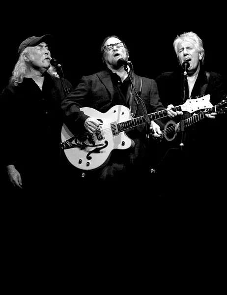 THEY’VE STILL GOT IT! : Hear all their hit songs in their patented three-part harmonies when Crosby, Stills, and Nash play the SLOPAC on April 22. - PHOTO COURTESY OF CROSBY, STILLS, AND NASH