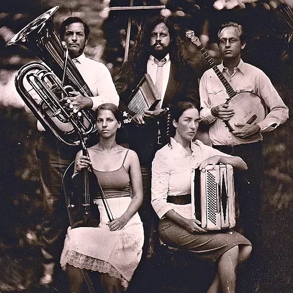 OLD-TIMEY: The amazing G Burns Jug Band plays the Red Barn Community Music Series on July 11. - PHOTO COURTESY OF THE G BURNS JUG BAND