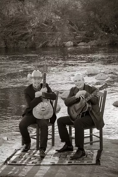 BROTHERLY LOVE: Famously contentious brothers Dave and Phil Alvin, formerly of The Blasters, reunite for their shared love of Big Bill Broonzy, on Jan. 21 at SLO Brew. - PHOTO COURTESY OF DAVE AND PHIL ALVIN