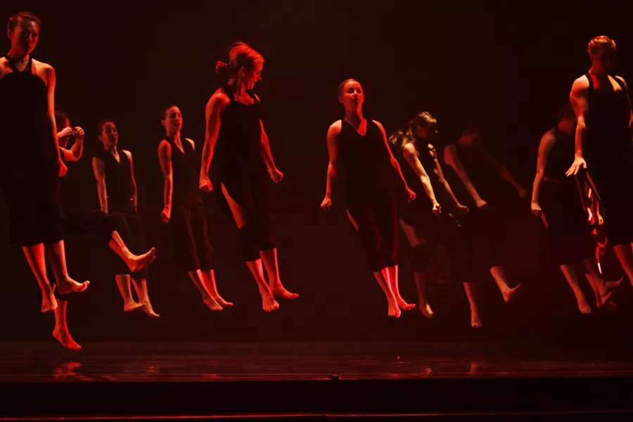 HELP : Dancers perform an ensemble piece from last year’s Variable Velocity production, Alchemy. - PHOTO COURTESY OF VARIABLE VELOCITY
