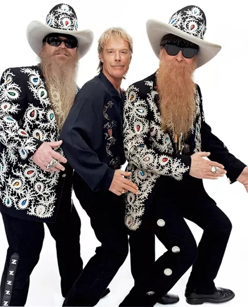NO INTRODUCTION NEEDED : Iconic blues rockers ZZ Top headline the OPTIONS fundraising concert, the Avila Beach Music Festival at the Avila Beach Golf Resort, on Sept. 2. - PHOTO COURTESY OF ZZ TOP