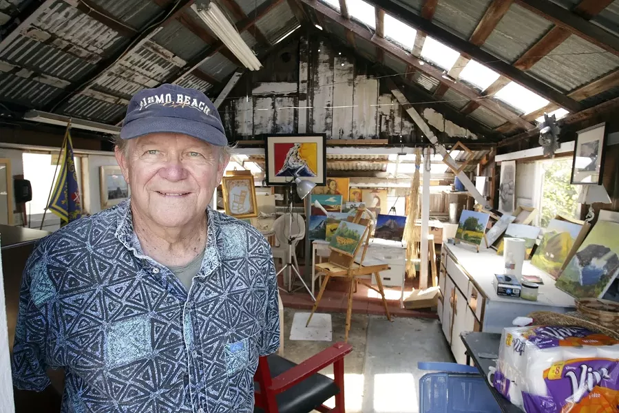 NEW PERSPECTIVE : David Saari helps painters better comprehend the creative process. - PHOTO BY STEVE E. MILLER