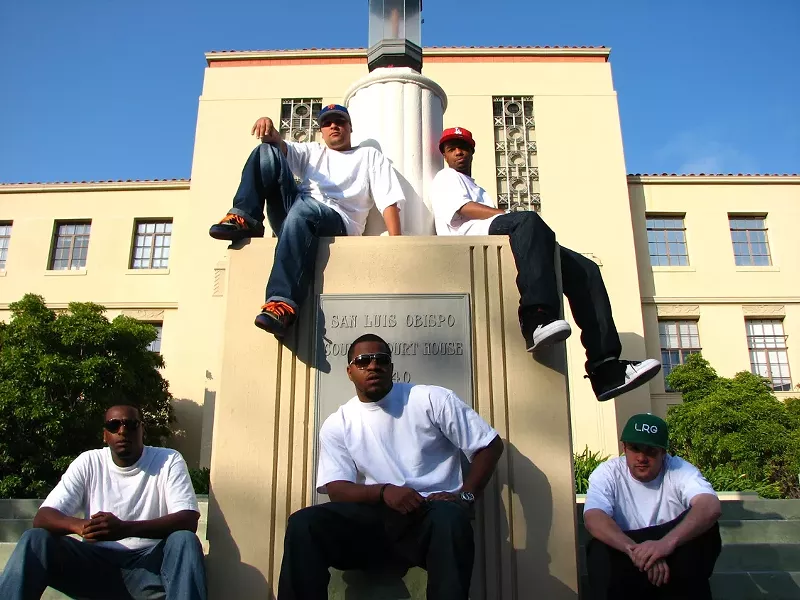 THEY GOT YOUR BACK : Local hip-hop collective Public Defendaz drops their debut album on June 11 during a free album release party at Cheap Thrills. - PHOTO COURTESY OF PUBLIC DEFENDAZ