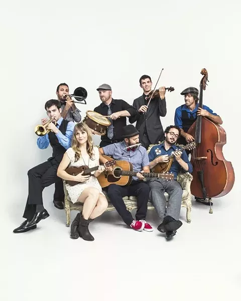MASH-UP!: The Dustbowl Revival plays a Red Barn Community Music Series concert on May 3. - PHOTO COURTESY OF DUSTBOWL REVIVAL