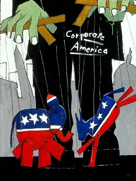 PUPPETS : - IMAGE BY DONALD ARCHER
