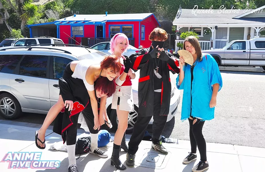 NARUTO : Fans of the anime Naruto show their devotion at the inaugural AFC convention in Avila Beach. - PHOTOS COURTESY OF ANIME FIVE CITIES