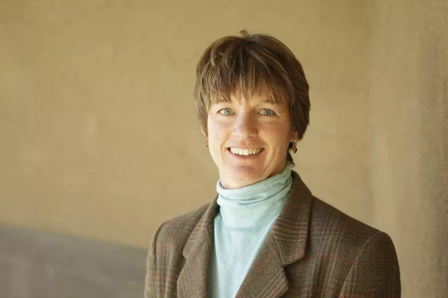 MAYOR ELLEN BERAUD : “I’m just trying to be there to make decisions; I’m not trying to play all the little political games.” - PHOTO BY STEVE E. MILLER