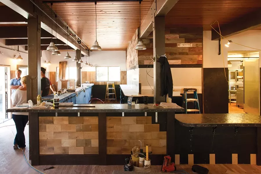 INNOVATIVE PUB: The tiny bar has been expanded to three times its original size. - PHOTO BY STEVE E. MILLER