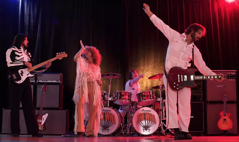 WHO ARE YOU?: They really want to know. The Who Show tribute band performs at SLO Brew on Jan. 11. - PHOTO COURTESY OF THE WHO SHOW