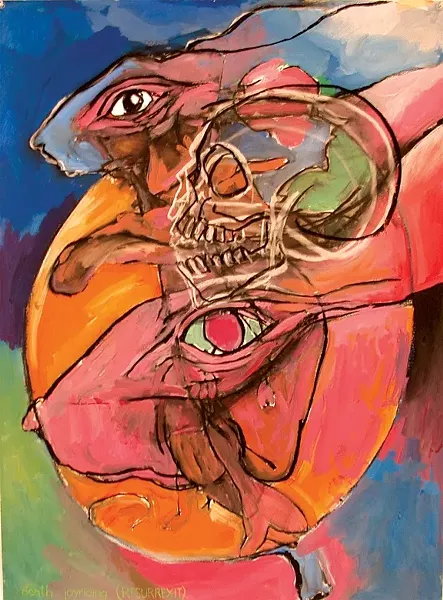 DEATH JOYRIDING: - ARTWORK BY BOB PELFREY