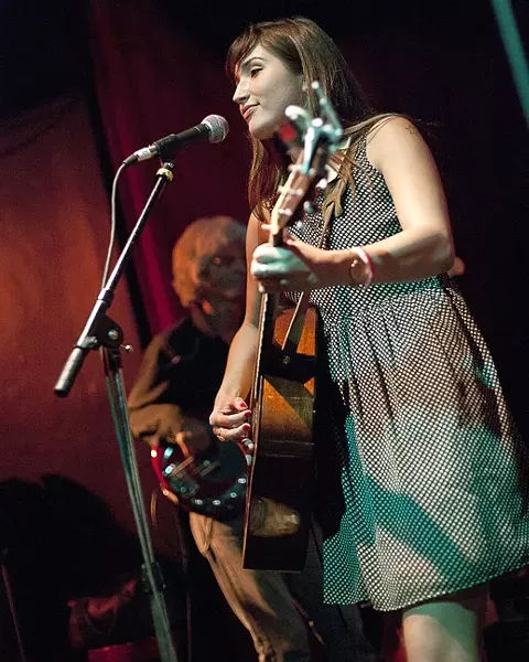 HEAD TURNER : Jade Jackson wowed the crowd with her haunting songs and luscious voice. - PHOTO BY STEVE E. MILLER