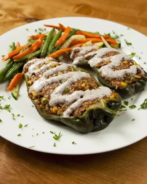 RIDE THE DONKEY : The cuisine at Wild Donkey is a melding of Greek and Mexican influences and ingredients, but don’t call it fusion fare. - PHOTO BY STEVE E. MILLER