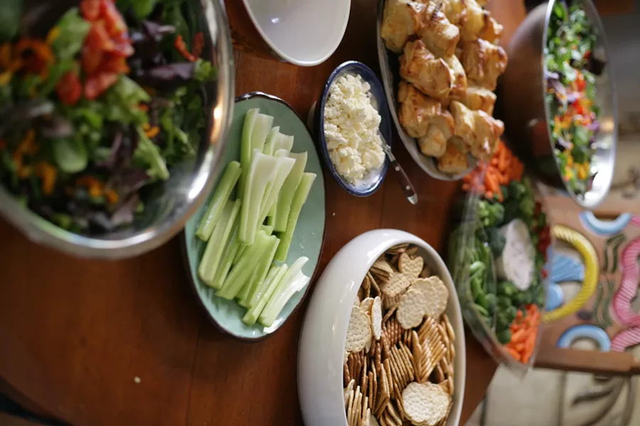 BEFORE AND AFTER : Parties are great! Cleaning up? Not so much! - PHOTOS BY GLEN STARKEY
