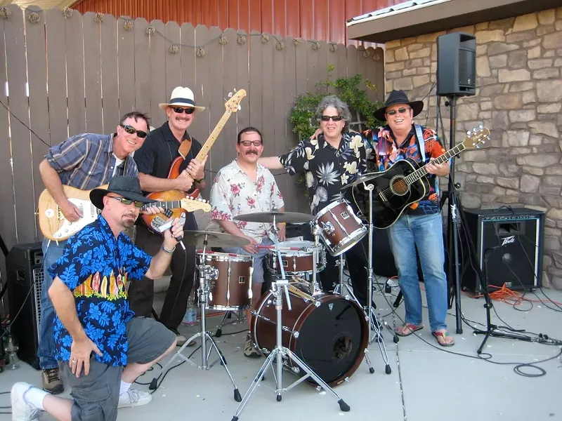 THEY’RE AN AMERICAN BAND: The Cliffnotes, a six-piece act fronted by Cliff Stepp, will play good old fashion American rock and blues on July 5 at Eagle Castle Winery. - PHOTO COURTESY OF THE CLIFFNOTES