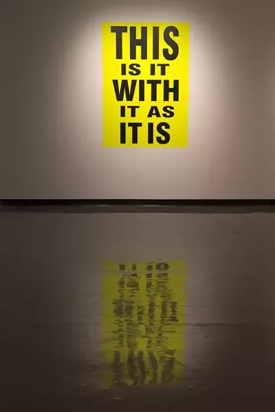 WHAT DOES IT ALL MEAN!?: Gertrude Stein’s 'Tender Buttons' was the inspiration for L.A. artist Eve Fowler’s poster series, part of a current exhibit at the University Art Gallery. - PHOTO BY ANNA BOUCHARD