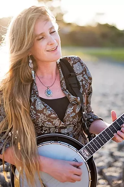 BANJO PRINCESS: Erin Inglish plays three shows this week in support of her new album: May 5, at The Shell Café; May 8, at Sculpterra Winery; and May 9, at Otter Rock Café. - PHOTO COURTESY OF ERIN INGLISH