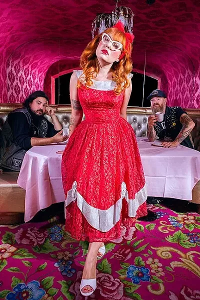 CAKE WALK : Hayley and the Crushers bring their surf/garage/punk to SLO Brew on Oct. 9. - PHOTO BY PATRICK PATTON
