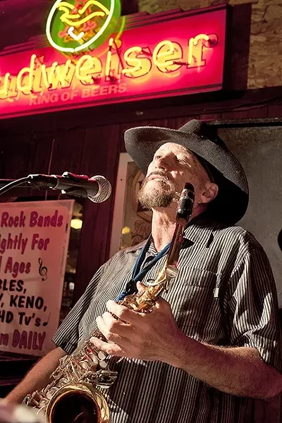 THE MUSIC NEVER STOPS: Prolific performer John Wessel releases a new CD and plays seven shows this month starting Jan. 13, at A-Town’s Tent City. - FILE PHOTO BY STEVE E. MILLER
