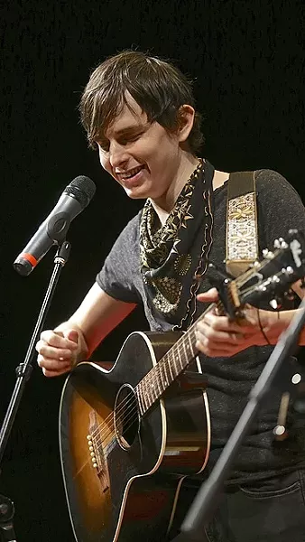 SMITH SINGS NYRO: Arizona-based Adam Smith is one of several musicians participating in the Songwriters at Play Laura Nyro Tribute Show on Oct. 22 at the Steynberg Gallery. - PHOTO BY BILL GOODMAN