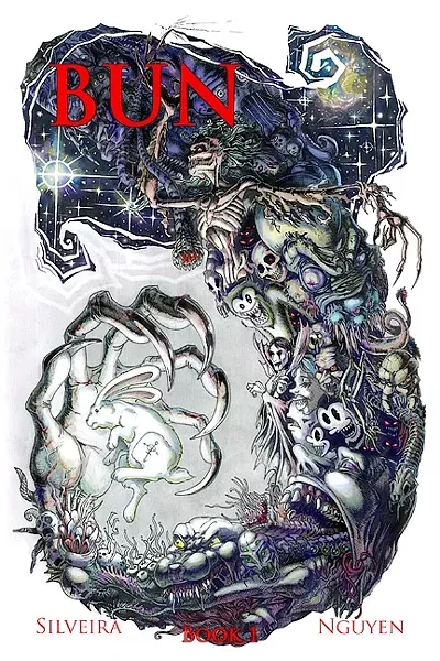 DARK AND LIGHT: Local artist Brian Silveira and his wife, Lisa Nguyen, produced an original comic book, titled Bun, about a young man transported to a mysterious world filled with harrowing creatures, people, and mythology. - IMAGE COURTESY OF BRIAN SILVEIRA AND LISA NGUYEN
