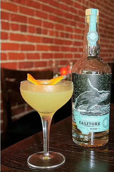 GIMME SOME SUGAR: Calivore Spirits Co.’s blonde rum is made from U.S. grown sugar cane and aged in chardonnay barrels for extra oomph. - PHOTO BY HAYLEY THOMAS