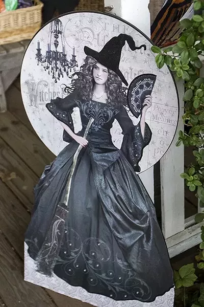 LIFTING THE VEIL: Before Cambria became overrun with scarecrows each fall, one raven-cloaked “herbie” brought Halloween out of the shadows once and for all. - PHOTO BY JAYSON MELLOM
