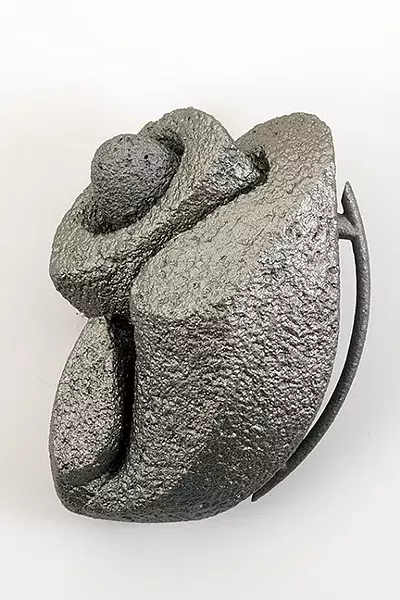 FROM THE EARTH: Juan Granados’ passion for the medium of ceramics (because of the malleable nature of clay) manifests in sculptures like Loma Con Codo. - PHOTO COURTESY OF JUAN GRANADOS