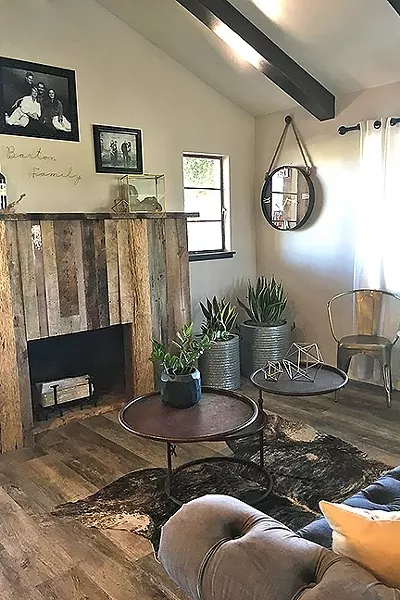 THIS OLD HOUSE : Before becoming a modern, industrial-chic tasting room, the Barton family home was a cozy place for holiday dinners, midnight snacks, and plenty of love. - PHOTO BY HAYLEY THOMAS CAIN