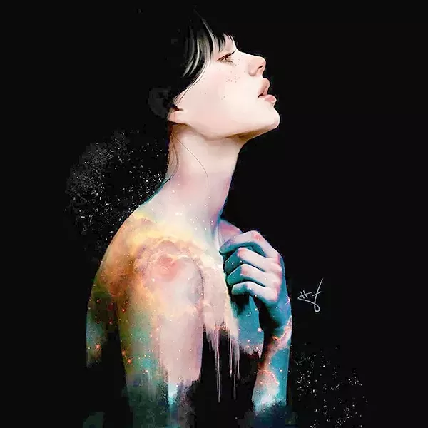 DREAMS: SLO artist Hallie Elizabeth takes inspiration from her dreams and journaling. Her female-centric work has a dreamy, watercolor-like quality to it. - IMAGE COURTESY OF HALLIE ELIZABETH