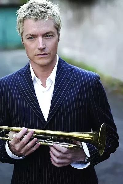 BLUE NOTE KING: Jazz trumpeter Chris Botti brings his incredible sounds to the SLO-PAC on April 5. - PHOTO COURTESY OF CHRIS BOTTI