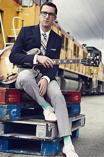 THROWBACK COOL: Nick Waterhouse will bring his ’50s-style R&B and club jazz, and ’60s soul and boogaloo, to the Live Oak Music Festival on opening night June 16; get your tickets! - PHOTO BY CARLO MIARI FULCIS