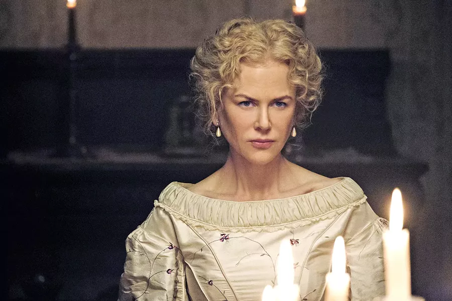 LADY OF THE HOUSE Nicole Kidman stars as Miss Martha, the headmistress of a Southern girls' school who agrees to take in a wounded Union soldier until he's well enough to be turned over to the Confederacy and sent to military prison. - PHOTO COURTESY OF AMERICAN ZOETROPE
