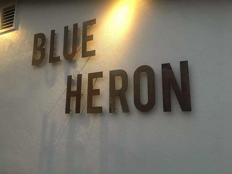 INFUSED FEAST Baywood isn't known for its fine dining, but Blue Heron has upped the ante with fresh seafood served in a seaside lounge atmosphere. - PHOTO BY HAYLEY THOMAS CAIN