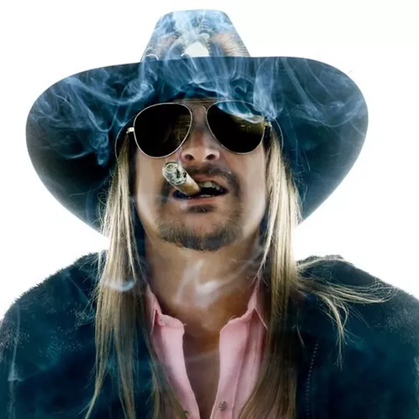 KID ROCK FOR SENATE! Hip-hop, metal, and country rocker Kid Rock plays the California Mid-State Fair on July 23. - PHOTO COURTESY OF KID ROCK