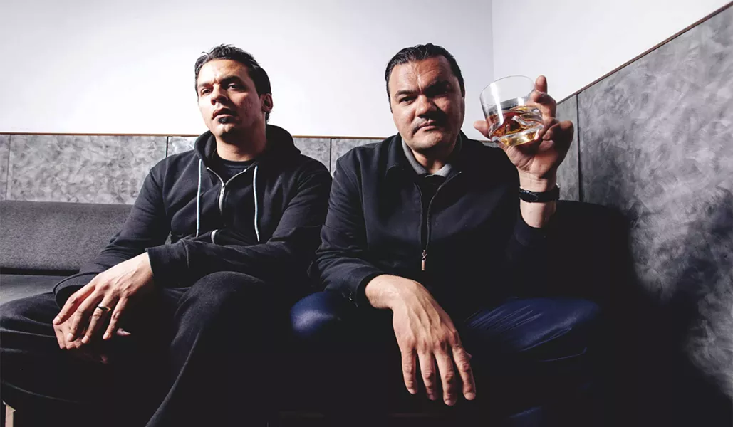 STRAIGHT OUTTA MINNEAPOLIS Hip-hop duo Atmosphere makes a stop on their Welcome to California Tour on Aug. 12, at the Fremont Theater. - PHOTO COURTESY OF BETH SARAVO
